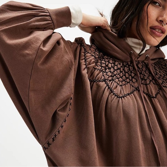 NWT FP - Marty Smocked Mini‎ Dress - Picture 3 of 13